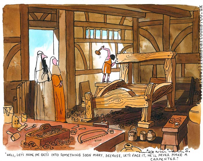 Poor Carpentry cartoon by Mike Williams